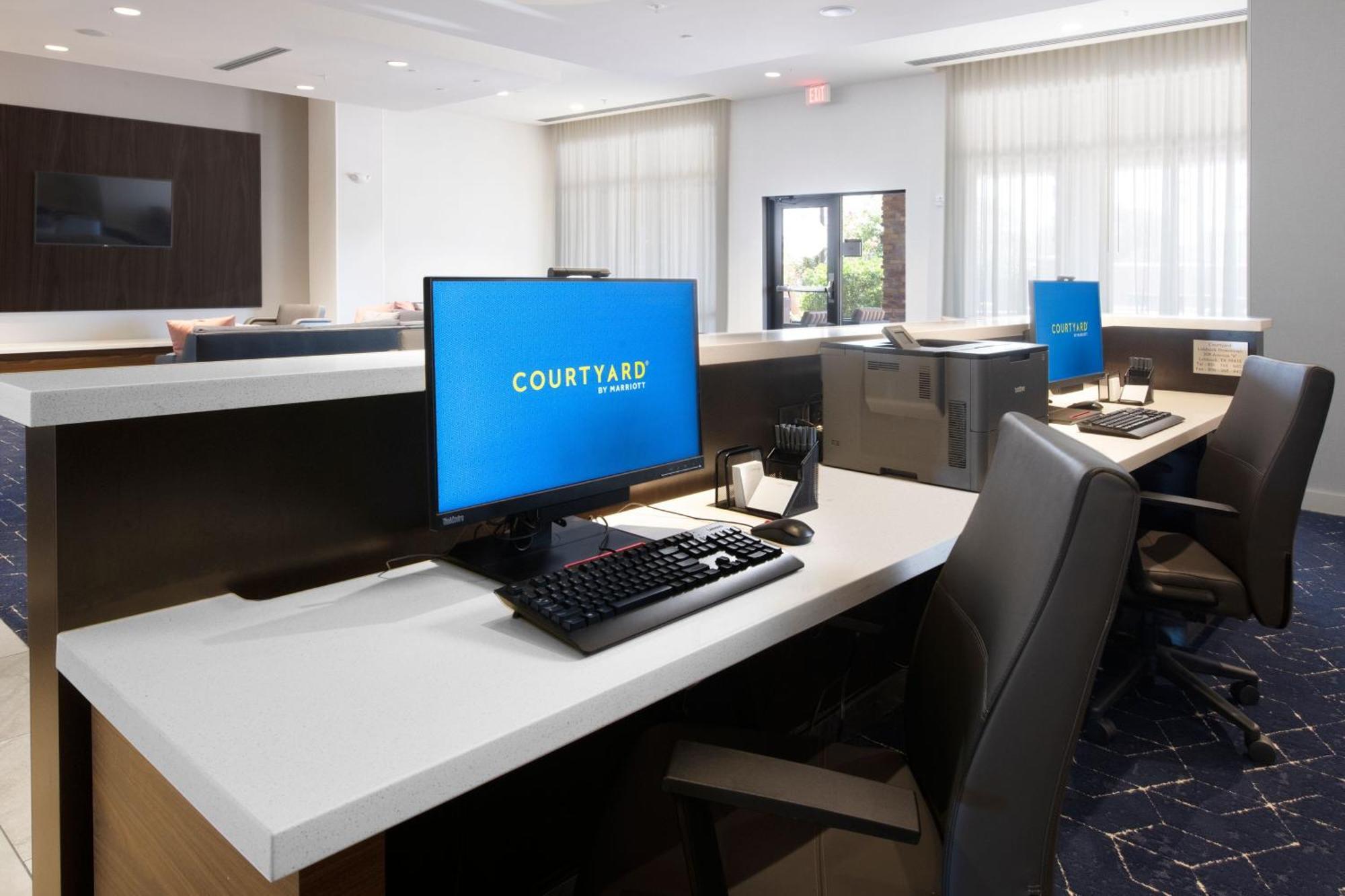 Courtyard By Marriott Lubbock Downtown/University Area Eksteriør bilde